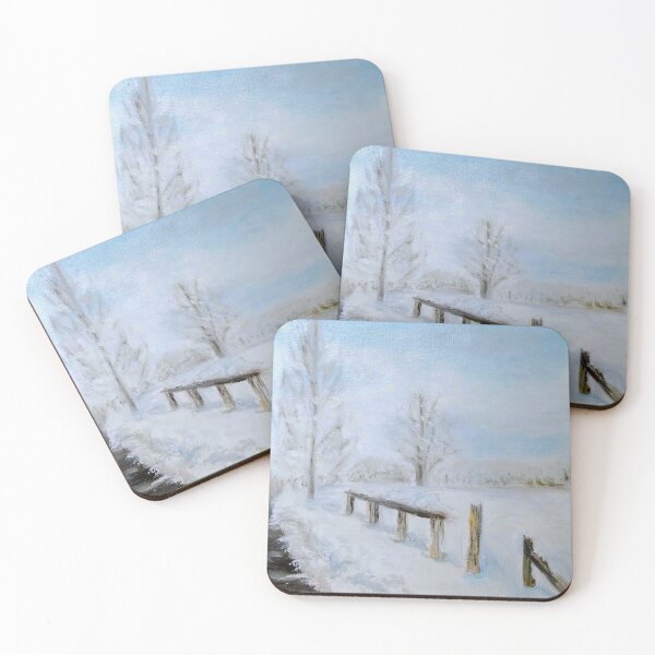 Item preview, Winter on Mountain View Avenue - Oil on canvas designed and sold by Jamie  Taylor.