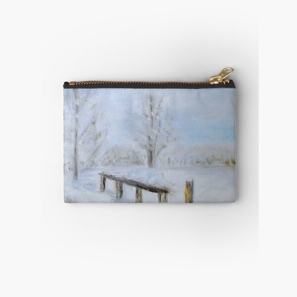Item preview, Winter on Mountain View Avenue - Oil on canvas designed and sold by Jamie  Taylor.