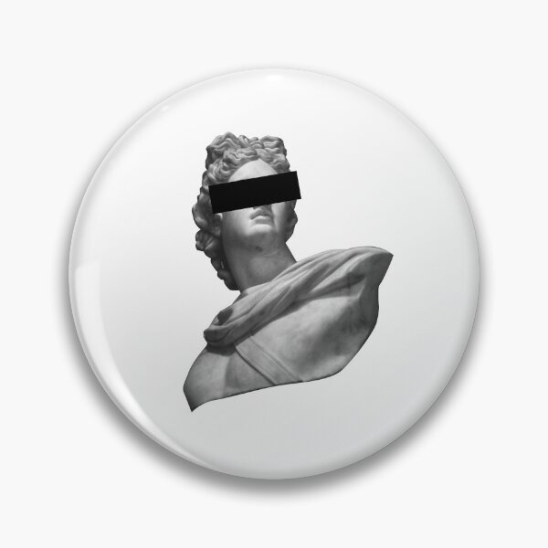 Item preview, Censored Greek Statue - Classical Marble Bust Aesthetic designed and sold by Estudio de Diseños.