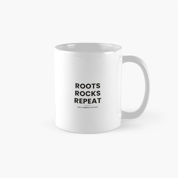 Artikelvorschau, Roots Rocks Repeat Shirt — Lustiges Geschenk für Trailrunner entworfen und verkauft von Type2SupplyCo.