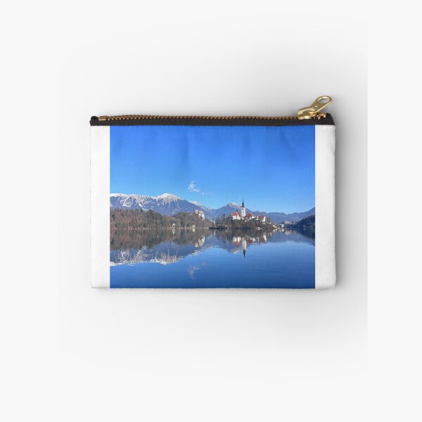 Item preview, Reflections on Lake Bled, Slovenia  designed and sold by LondonArtTravels.