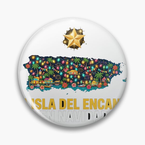 Item preview, "La Isla del Encanto en Navidad" Puerto Rican Christmas T-Shirt | Boricua Holiday Tee designed and sold by BellaDiosa.