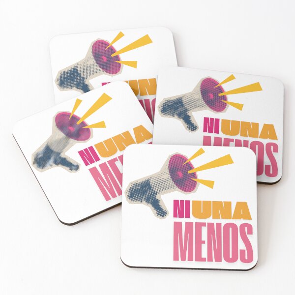 Item preview, Ni Una Menos Halftone Megaphone Collage designed and sold by Fani*.