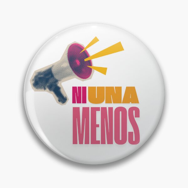 Item preview, Ni Una Menos Halftone Megaphone Collage designed and sold by Fani*.