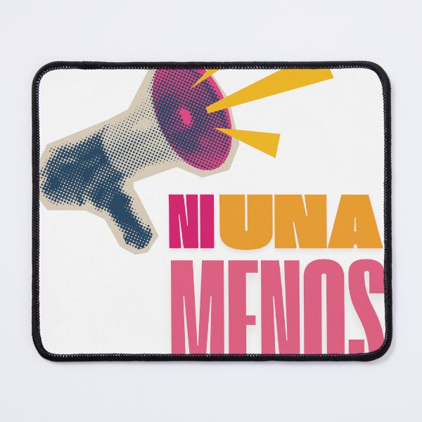 Item preview, Ni Una Menos Halftone Megaphone Collage designed and sold by Fani*.