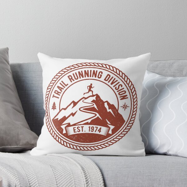 Item preview, Camiseta con el emblema de la división de trail running — Regalo retro para corredores de trail designed and sold by Type2SupplyCo.