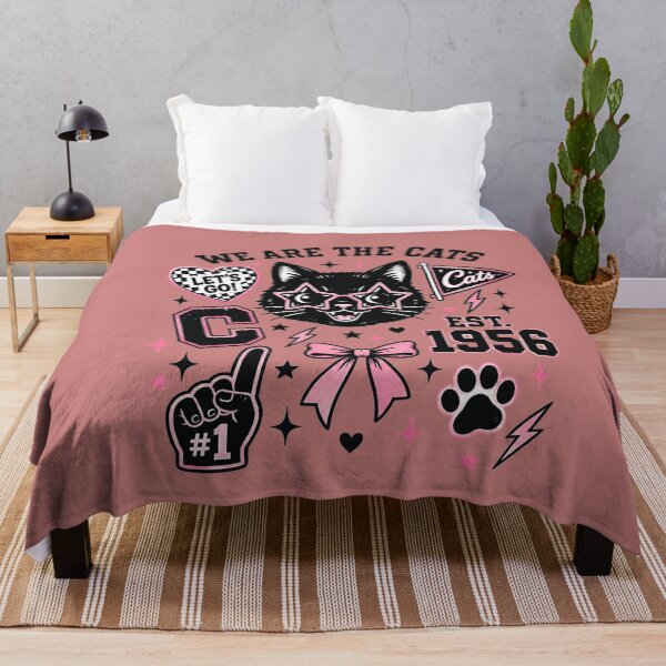 Item preview,  Let’s go cats - Retro Varsity Cat Graphic designed and sold by ElegantPeople.
