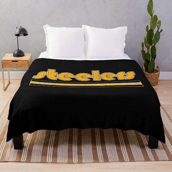 Item preview, Vintage Steelers Three Stripes Distressed Pittsburgh Football Team Spirit designed and sold by Floral Vintage.
