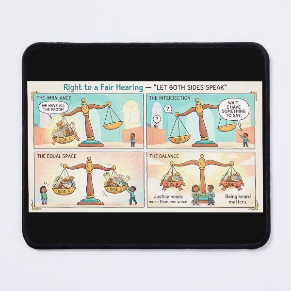 Item preview, Right-wing fair hearing – Libra lets both sides speak designed and sold by Mianku | Für das Leben.