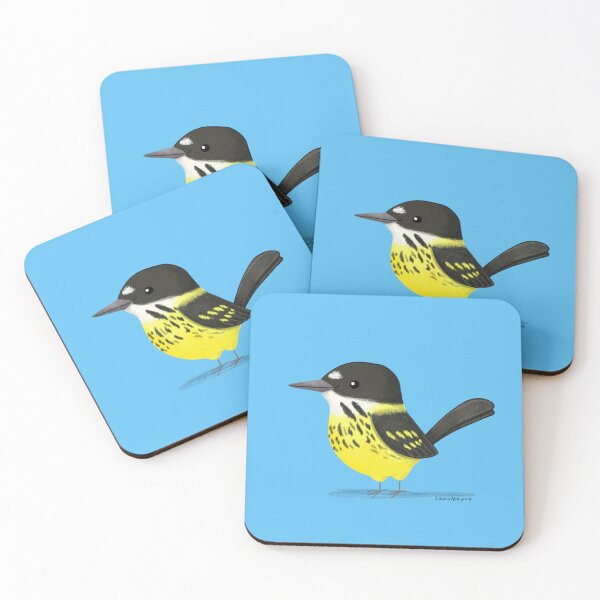 Item preview, Painted Tody Flycatcher Bird designed and sold by julianamotzko.