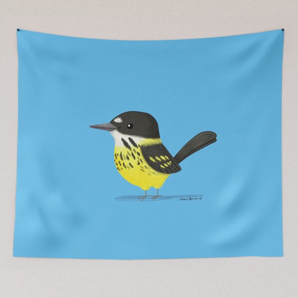 Item preview, Painted Tody Flycatcher Bird designed and sold by julianamotzko.