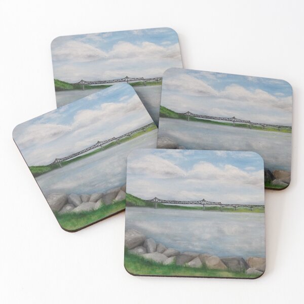 Item preview, Rip Van Winkle Bridge - View from Dutchman's Landing designed and sold by Jamie  Taylor.