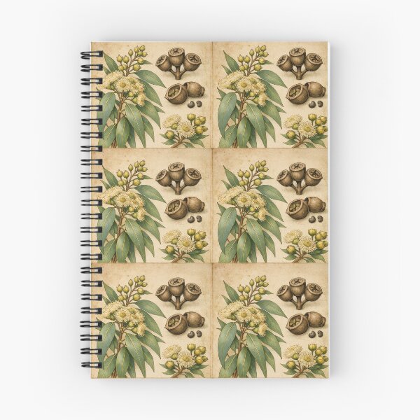Item preview, Vintage Botanical Eucalyptus Illustration designed and sold by neonroyalsnow.