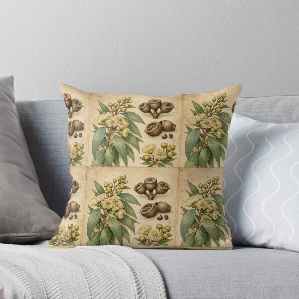Item preview, Vintage Botanical Eucalyptus Illustration designed and sold by neonroyalsnow.