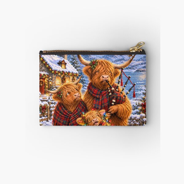 Item preview, Highland Cow Christmas Fun designed and sold by Sybille-Yates.