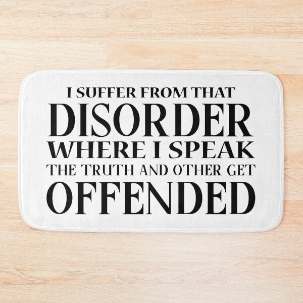 Item preview, Quiet Strength – “Suffer From a Disorder Where I Speak the Truth” designed and sold by Nicole Bleck.
