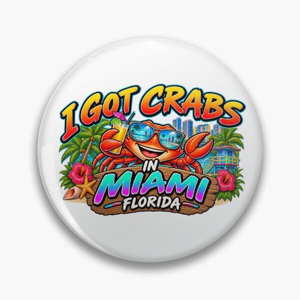 Item preview, Copy of I got crabs Miami, Florida designed and sold by RBBeachDesigns.