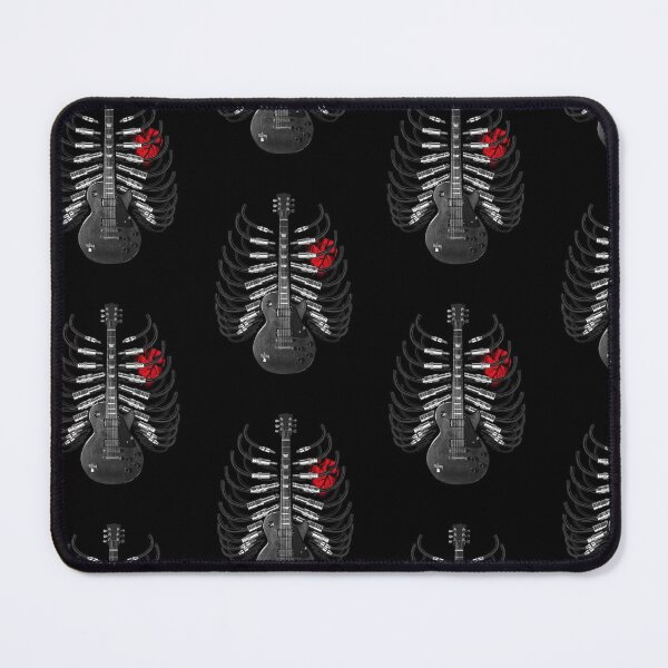 Item preview, Human Rib with a Guitar in the Center and Plugs designed and sold by RockPalette.