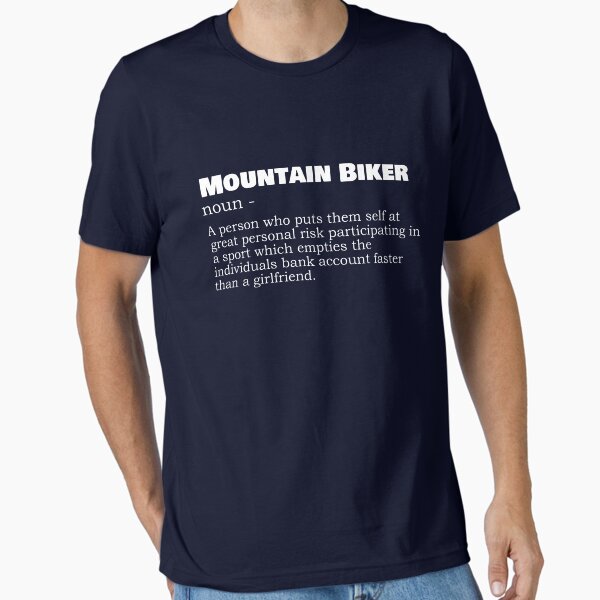 Item preview, Mountain Biker noun funny definition  designed and sold by chriswilson111.