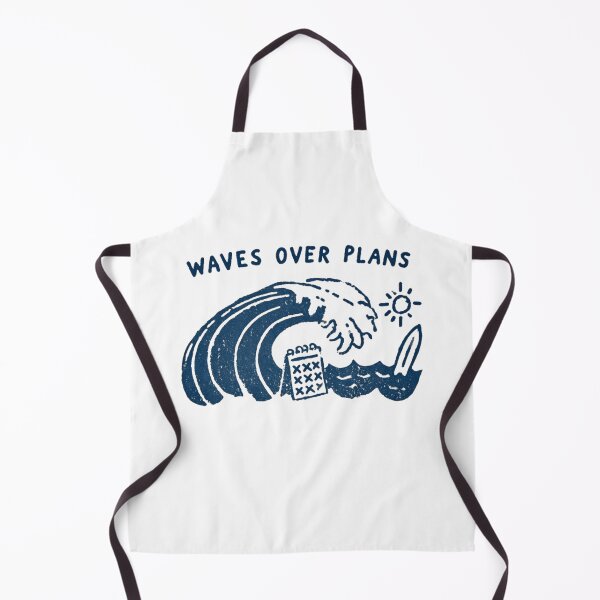 Item preview, Waves Over Plans – Surf Ocean Slow Living designed and sold by HouseOfMitos.