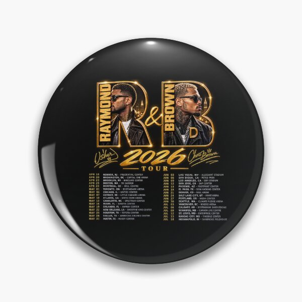 Item preview, R&B Tour 2026 designed and sold by GreenFluffBun.