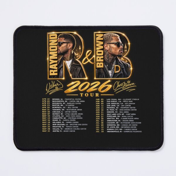 Item preview, R&B Tour 2026 designed and sold by GreenFluffBun.