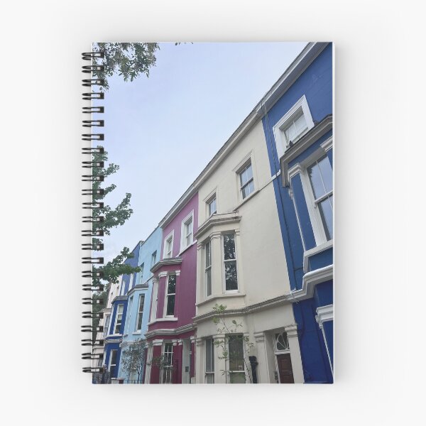 Item preview, Colourful houses in Notting Hill, London designed and sold by LondonArtTravels.