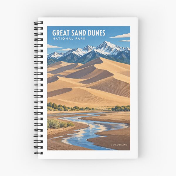 Item preview, Great Sand Dunes National Park - Colorado designed and sold by GoodOldVintage.