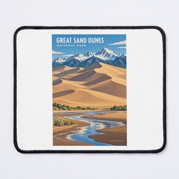 Item preview, Great Sand Dunes National Park - Colorado designed and sold by GoodOldVintage.