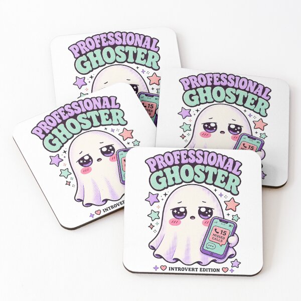 Item preview, Cute Ghost Professional Ghoster Funny Introvert Gift designed and sold by Art JSMY.