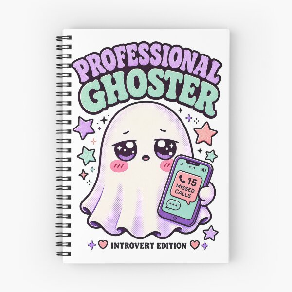 Item preview, Cute Ghost Professional Ghoster Funny Introvert Gift designed and sold by Art JSMY.
