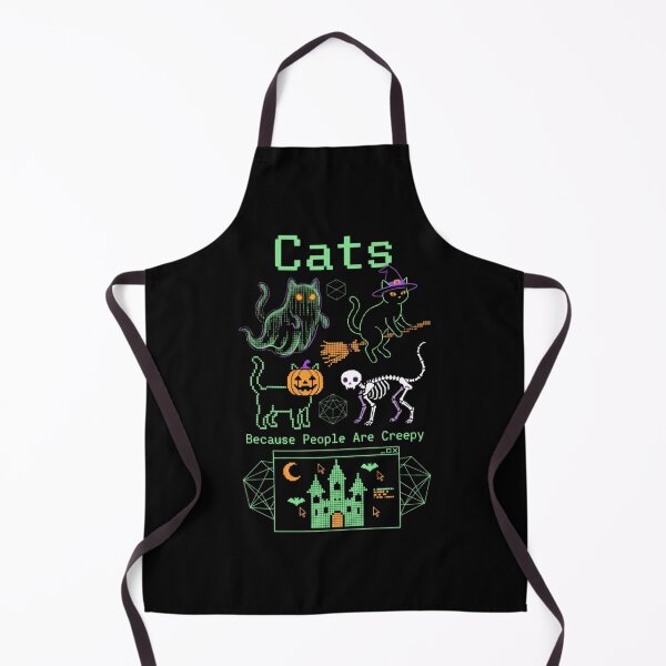 Item preview, Cats Because People are Creepy Halloween Ghost Cat designed and sold by world+167.