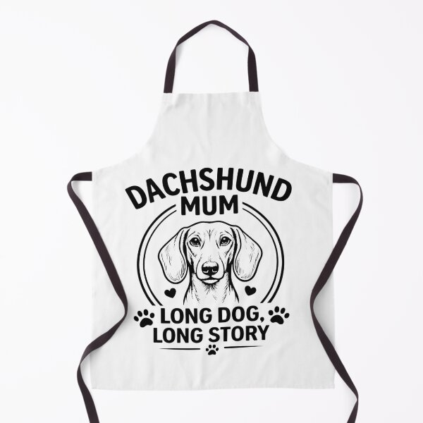 Item preview, DACHSHUND MUM Long dog long story designed and sold by Afnan Store.