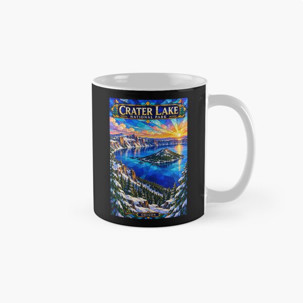 Item preview, Crater Lake National Park - Oregon designed and sold by GoodOldVintage.