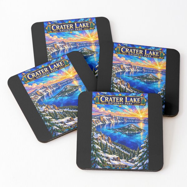 Item preview, Crater Lake National Park - Oregon designed and sold by GoodOldVintage.