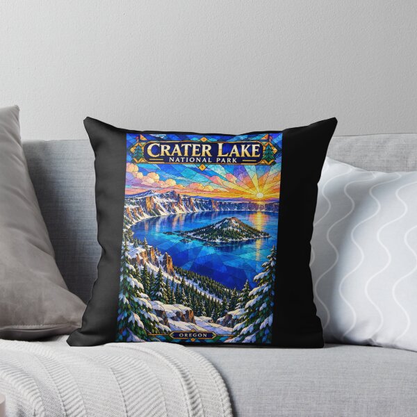 Item preview, Crater Lake National Park - Oregon designed and sold by GoodOldVintage.