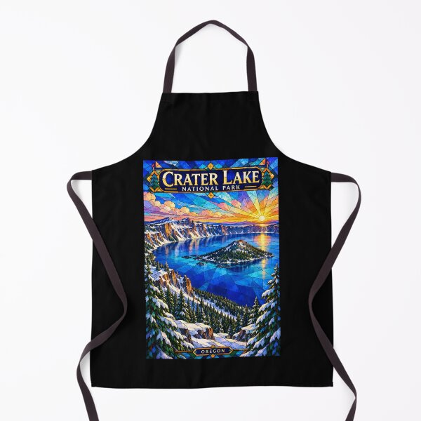 Item preview, Crater Lake National Park - Oregon designed and sold by GoodOldVintage.