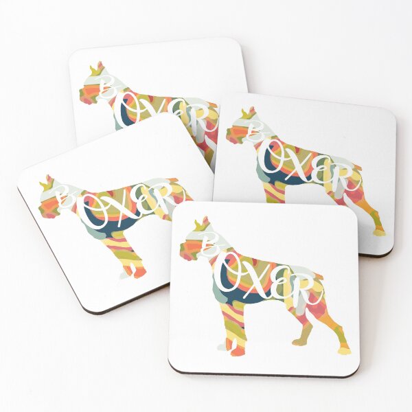 Item preview, Boxer stickers! Boxer mom gift - Unique Boxer silhouette decal designed and sold by smooshfaceutd.