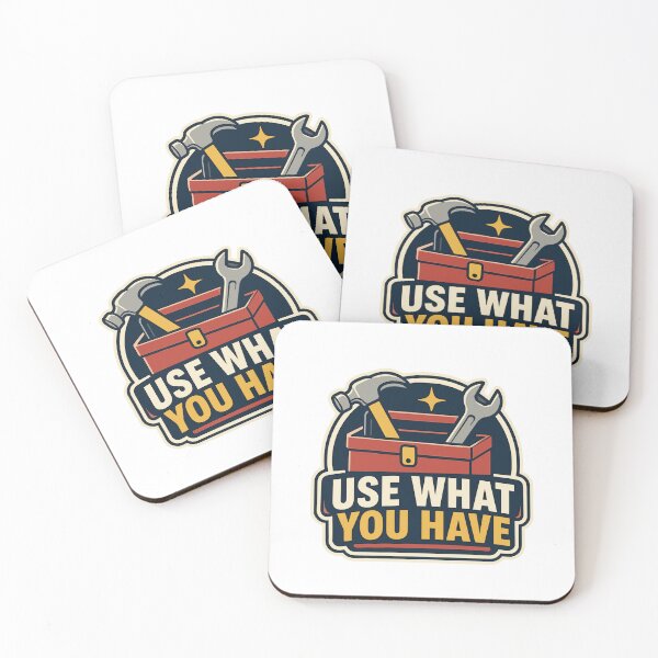 Item preview, Use What You Have – Motivational Toolbox Illustration designed and sold by Akioos.