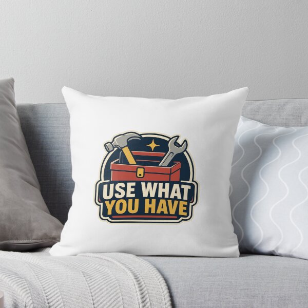 Item preview, Use What You Have – Motivational Toolbox Illustration designed and sold by Akioos.