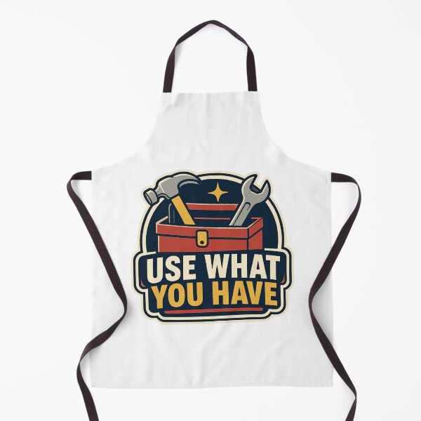 Item preview, Use What You Have – Motivational Toolbox Illustration designed and sold by Akioos.