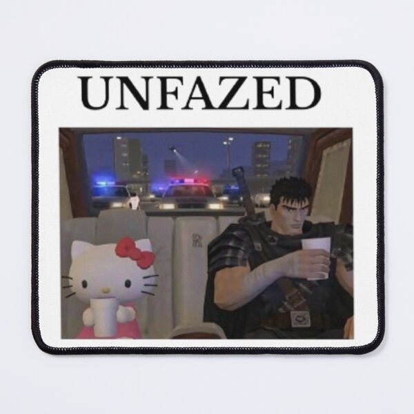 Item preview, UNFAZED (Guts×Kitty) designed and sold by KENSHIN Tees.