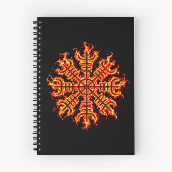Item preview, Aegishjalmur: The Helm of Awe Engulfed in Fire designed and sold by Faust-ART.