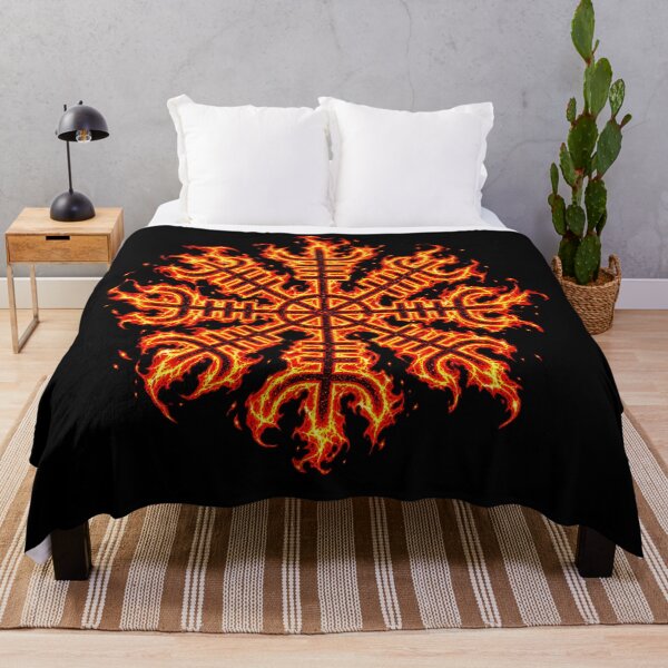Item preview, Aegishjalmur: The Helm of Awe Engulfed in Fire designed and sold by Faust-ART.