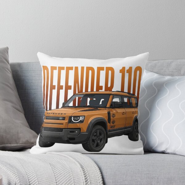 Artikelvorschau, Land Rover Defender 110 Modern Off-Road Orange 4x4 Overland SUV Art entworfen und verkauft von Motorline44.