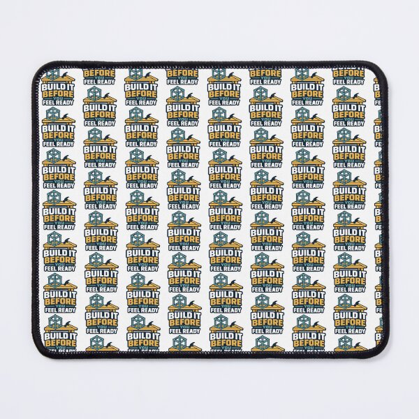Item preview, Build It Before You Feel Ready – Construction Motivational Design designed and sold by Akioos.