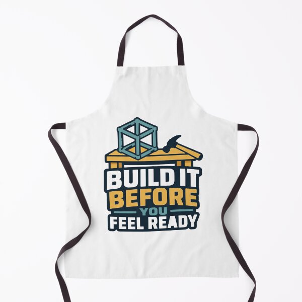 Item preview, Build It Before You Feel Ready – Construction Motivational Design designed and sold by Akioos.