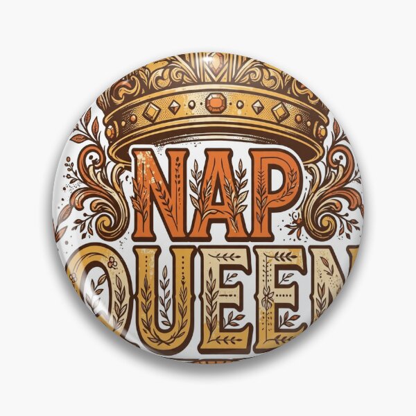 Item preview, Nap Queen - Funny Sleep Crown Pillow Gift designed and sold by Visual Dept..