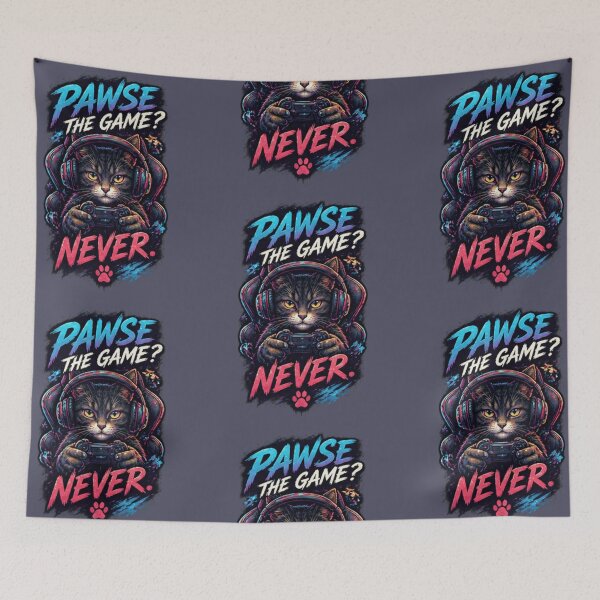 Item preview, Paws & Pixels – Funny Cat Gamer Gaming Controller designed and sold by WINY STUDIO.