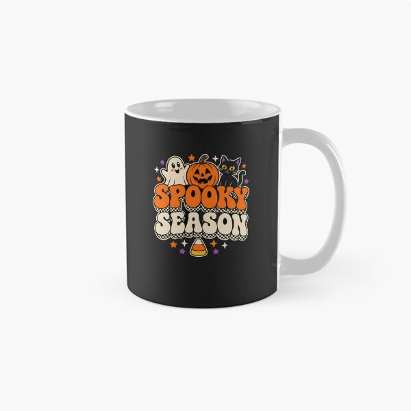 Item preview, Spooky Season — Groovy Ghost and Cat designed and sold by Quirky Cotton Collective.